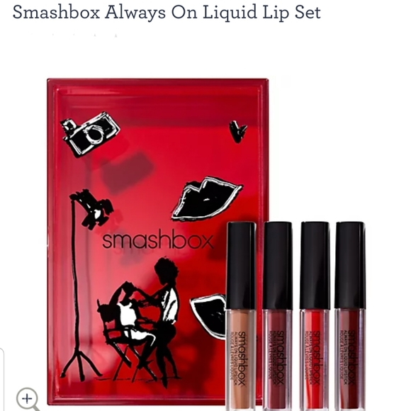 BNIB SMASHBOX ALWAYS ON LIQUID LIPSTICK SET - Picture 2 of 7